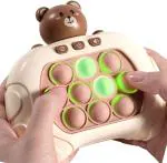 Childgossip Light-Up Bubble Pop Fidget Toy |Game Bubble Pop Stress Relief Kids Games (Black)