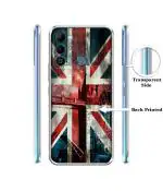 Casotec London Flag wallpaper Design Printed Silicon Soft TPU Back Case Cover for Tecno Spark 9 4G