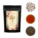 Gopaldhara Darjeeling Tea - Second Flush Broken Darjeeling Black Tea 400g Standup Pouch | Regular Series| 100 % Pure Organic Darjeeling Black Tea for Improved Metabolism, Digestion, Oral Health & Weight Loss