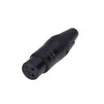 MX 3 Pin Auxiliary, XLR Mic Female Connector for Amplifier