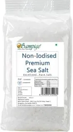 Sampige non iodized salt 5900 gram- Hand cleaned - Chemical free processed