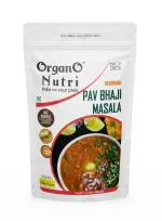 OrganoNutri Pav Bhaji Masala | 100g | Packed in reclosable eco-zipper pouch
