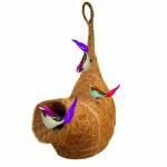 Liveonce Decorative Bird Nest With 3 Birds