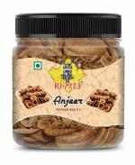 RJ 7773 DRY FRUITS Premium Dried Afghani Anjeer Jar Pack | Dried Figs | Rich Source of Fibre Calcium & Iron | Low in calories and Fat Free | Non-GMO Dried Anjir (250)