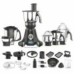 Vidiem MG 608A TUSKER 750W Mixer Grinder With 5 Jars, Black