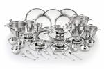 Neelam Stainless Steel Modular Wedding Set, 51 Pcs