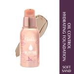 Glam21 Oil Control Hydrating Foundation-Moisturize & Reduce Pores,Skin Acne| Oily Skin-40g,Soft Sand