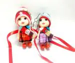Kavim Kids RA 22419 Plastic (PVC) Rakhi Set (Doll PVC Plastic)