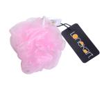 Lonekart Round Small Loofah (Pack of 1 Pink)