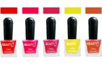 OUR Beauty Multicolor  High Quality Quick Dry Long Lasting Hd Colors Nail Polish Yt88, 40 ml (Set Of 5)