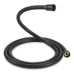 Thoisewelt Black Stainless Steel Bathroom Toilet Health Faucet Hand Shower Tube Hose Pipe