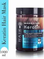 Make Line Keratin Hair Smoothing Hair SPA Nourishing Cream for Dry & Damaged Hair