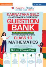 Oswaal Karnataka SSLC Question Bank Class 10 Mathematics Book Chapterwise & Topicwise (For 2024 Exam)_oswaal books