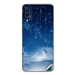 GADGETSWRAP Printed Vinyl Skin Sticker for Samsung Galaxy A70 - Sky Moonlight Nature Night Stars Clouds