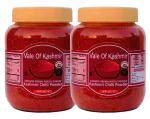 Vale Of Kashmir Kashmiri Red Chilli Powder 1 Kg (500x2) , Kashmiri Lal Mirchi Powder 100% Pure Natural Organic