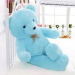 Ziraat Teddy Bear 5 feet Long Huggable Soft Blue bear