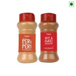 Popcorn & Company Peri Peri, Hot and Sweet Ketchup Instant Seasoning Mix Combo Pack