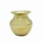 pujaNpujari Brass Kalash/Lota for Pooja Room and Festivals