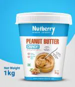 RM Nutberry Chocolate Peanut Butter 1 Kg| Classic Peanut Butter | High Protein Peanuts butter with Anti-Oxidants | Crunchy Peanut Butter| 100%Vegan & No Preservatives | Zero Trans Fat