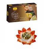 Haldiram's Nagpur Soan Cake (Multi Flavour)(400 g)with  Large  Diya