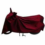 RESHVI WORLD WATERPROOF BIKE/SCOOTY COVER Hero Pleasure Plus 110 Waterproof Fabric BIKE/SCOOTY Body Cover(MAROON)