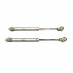 BTL Gas Spring Soft Close Lift Stay Hydraulic Cabinet Support Pneumatic Flap Strut Capacity 10 kg Pack of 1 Pair BCF-G100-SC