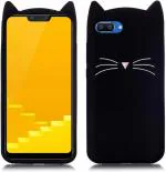 Mbcase Realme C2 Black Rubber Back Cover