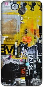 aadia Gionee A1 Matte Vinyl Graffiti Printed Mobile Skin Sticker with Scratch Resistant Lamination