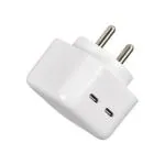 ROYALZY 35W Dual Port 2.4 Amp USB Fast Charger, BIS Certified, Made in India Wall Charger Adapter, Universal Compatibility (Cable Not Included, White)