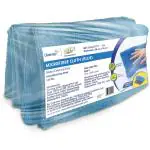 Diversey Crew Blue Microfiber Wet and Dry Cleaning Cloth (3 Units)