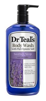 Dr Teal'S Ultra Moisturizing Body Wash Sooth And Sleep With Lavender 24 Fluid Ounce, 710 Ml