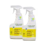 Ecovia Kitchen Cleaner and Disinfectant Spray | Eco-friendly, Plant based & Non toxic | Cleans & Disinfects all kitchen surfaces, stove, slab, tile, applicances |Powerful grease & stain cleaner - 500ml (Pack of 2)