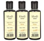 KHADI Herbal Shikakai Hair Oil (630 ml) Pack Of 3