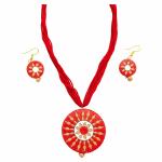 Shilpogram Terracotta Handmade Jewelry Set Tr83 For Women