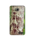 Casotec I Love You Design Printed Silicon Soft TPU Back Case Cover for Micromax Canvas Juice 4 Q382