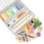 Dough Re'Mom Art & Craft Material II sea Animals Toy II Colour Clay Dough II 400gms of Dough, 50 GMS of Taste-Safe Sand 13 Underwater Animals, Shells, Sea Weeds, Pebbles, and Rolling pin