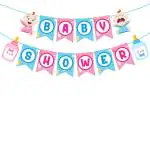 Zyozique Baby Shower Theme Banner | Bunting Hanging for Baby Shower Party Decoration | Kids Boss Baby Themed Party Supplies … Banner