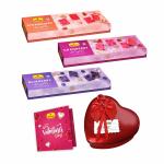 Haldiram's Nagpur Blueberry delight(125g),Cranberry delight(125g),Strawberry delight(125g) Combo pack With Heart shaped gift box and greeting card