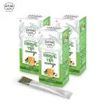 JUST GOOD FOOD CO. Herbal Green Tea | FDA Approved Tea Sticks for Weight Loss & Immunity