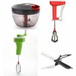 ODD M EVEN Quick Handy Chopper, Blender and Cutter Kitchen Tool Set