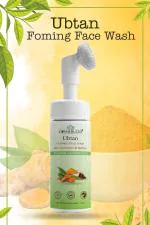 COSMEBUCKS Ubtan Foaming Face Wash with Turmeric and Saffron for Tan Removal - 150ml