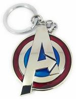 Blue Aura Confident Group Multicolor Metal Marvel Avengers Logo Superhero Collectible Keychain For Car Bike Men Keyring