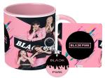 NH10 DESIGNS Blackpink Mug Blackpink Mug Coaster with Keychain Gift for Girls Boys Hd Printed Microwave Safe Three Tone Light Pink Ceramic Coffee Mug (350 ml)(3TBLKPNKMCK-37) Pack of 3