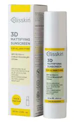 BLISSKIN 3D Mattifying Sunscreen SPF 50 PA+++ UVA & UVB protection 50ml mineral sunscreen for sensitive & oily skin