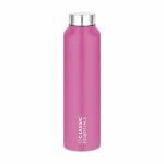 Classic Essentials Stainless Steel Hydrate Water Bottle For Fridge, School, Home, Office, Travel 1000 ml Bottle, Set of 3