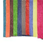 SEJASCOLLECTIONS |Pack of 10| A1, Jumbo Size,Multicolor, Leather Type Finish,Crushed Handmade Craft Paper Sheets, Big Size, Self Made, 250 GSM, Craft Papers 78 x 56.5 cm, Multipurpose Paper