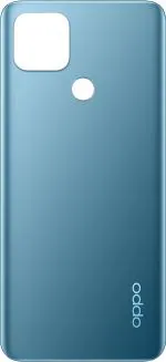 PURPLESAVVY Mystery Blue Plastic Back Panel For Oppo A15, A15S