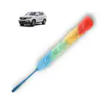 QinPin Best Microfiber Car Cleaning Brush: Superior Dust Remover for Cars, Bikes, and Vehicles, Ultra-Soft Bristles for Scratch-Free Detailing and Deep Cleaning (Pack of 1)