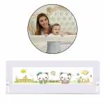 Safe-o-kid Safest Bed Rails (6Ft/ 72 Inches/183 Cms / X 2.5Ft/ 30 Inches/ 76Cms) Extra Large And Thick With -Abs (Best Material); 8 Adjustable Points; One Hand Operated; Washable Bedrails For Kids, Beige Pack of 1