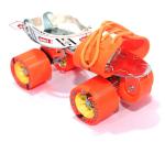 JJ Jonex Multicolor Synthetic Roller Skate Shoes (1 Pair)